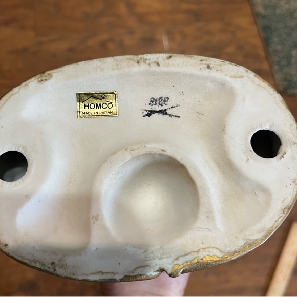 Home Interior 13’ Old Man And Woman Porcelyn Figurines Vintage - Picture 6 of 16